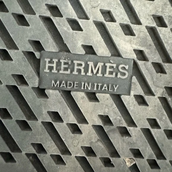 Hermès Chypre beige sandals - Picture 9 of 11